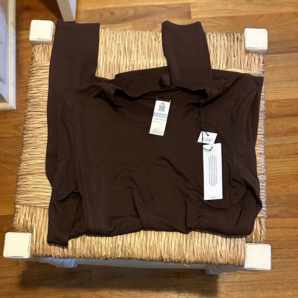 UGG Chocolate Brown Top and leggings